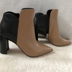 Marc Fisher Ltd two tone color block booties